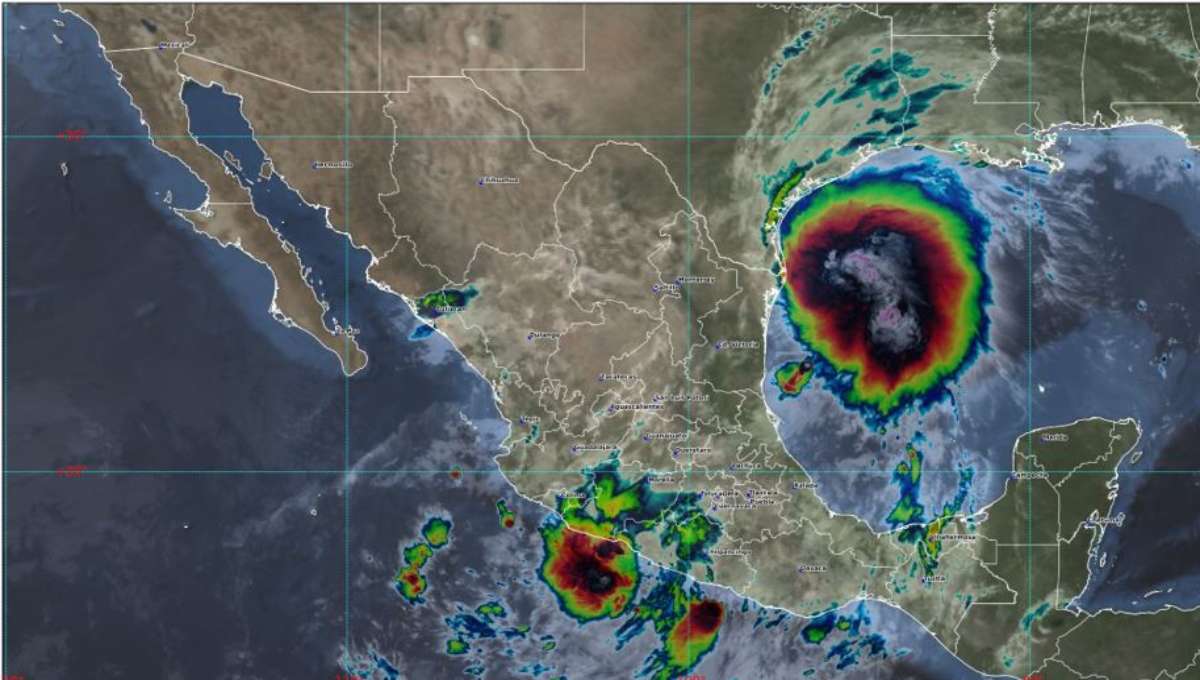 Tormenta “Nicholas” podría convertirse en huracán; habrá lluvias en casi todo el país: CONAGUA Tormenta “Nicholas” podría convertirse en huracán; habrá lluvias en casi todo el país: CONAGUA