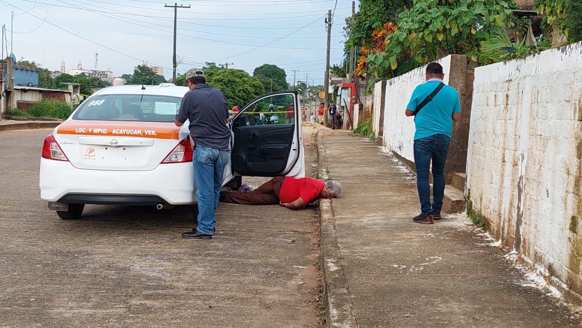 Asesinan a “Don Tacho” en la colonia Benito Juárez de Acayucan