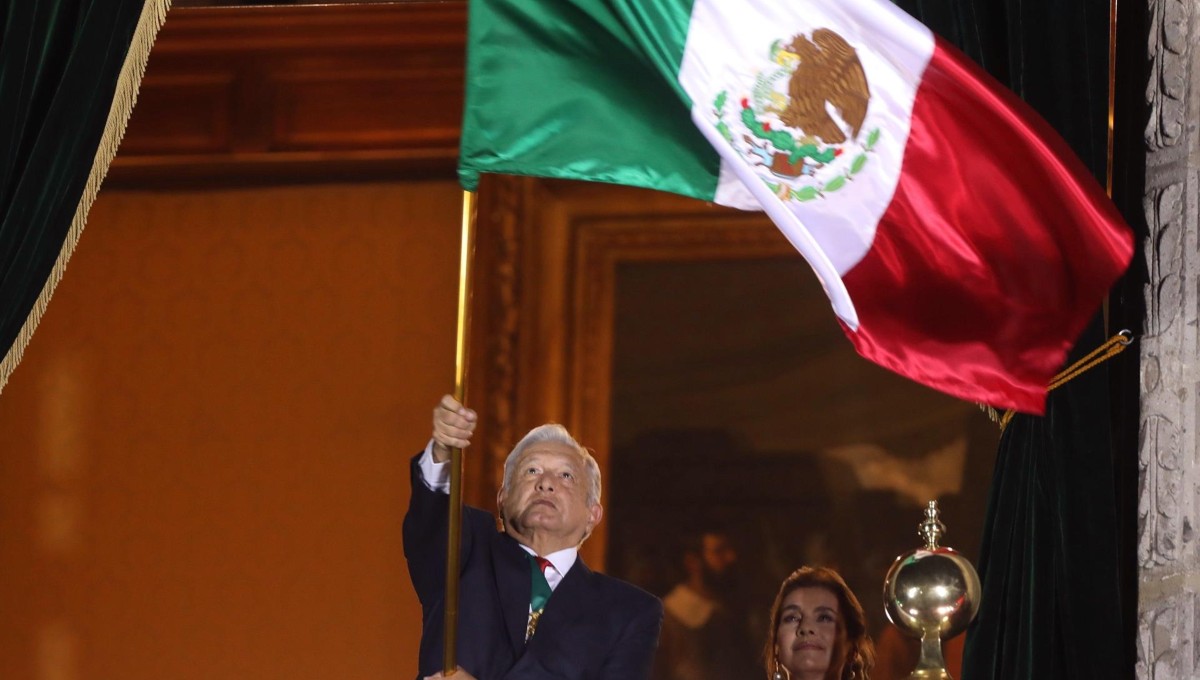 “¡Viva el amor al prójimo”: AMLO vuelve a dar el Grito de Independencia sin gente (VIDEO) “¡Viva el amor al prójimo”: AMLO vuelve a dar el Grito de Independencia sin gente (VIDEO)