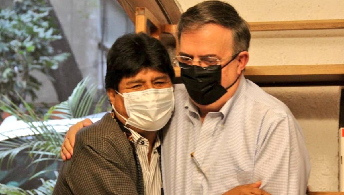 Evo Morales regresa a México; sostiene encuentro con Marcelo Ebrard Evo Morales regresa a México; sostiene encuentro con Marcelo Ebrard