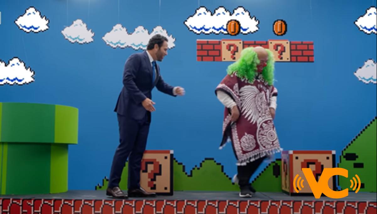 Brozo y Loret reprochan a AMLO por ir contra los videojuegos desde el mundo de Mario Bros Brozo y Loret reprochan a AMLO por ir contra los videojuegos desde el mundo de Mario Bros