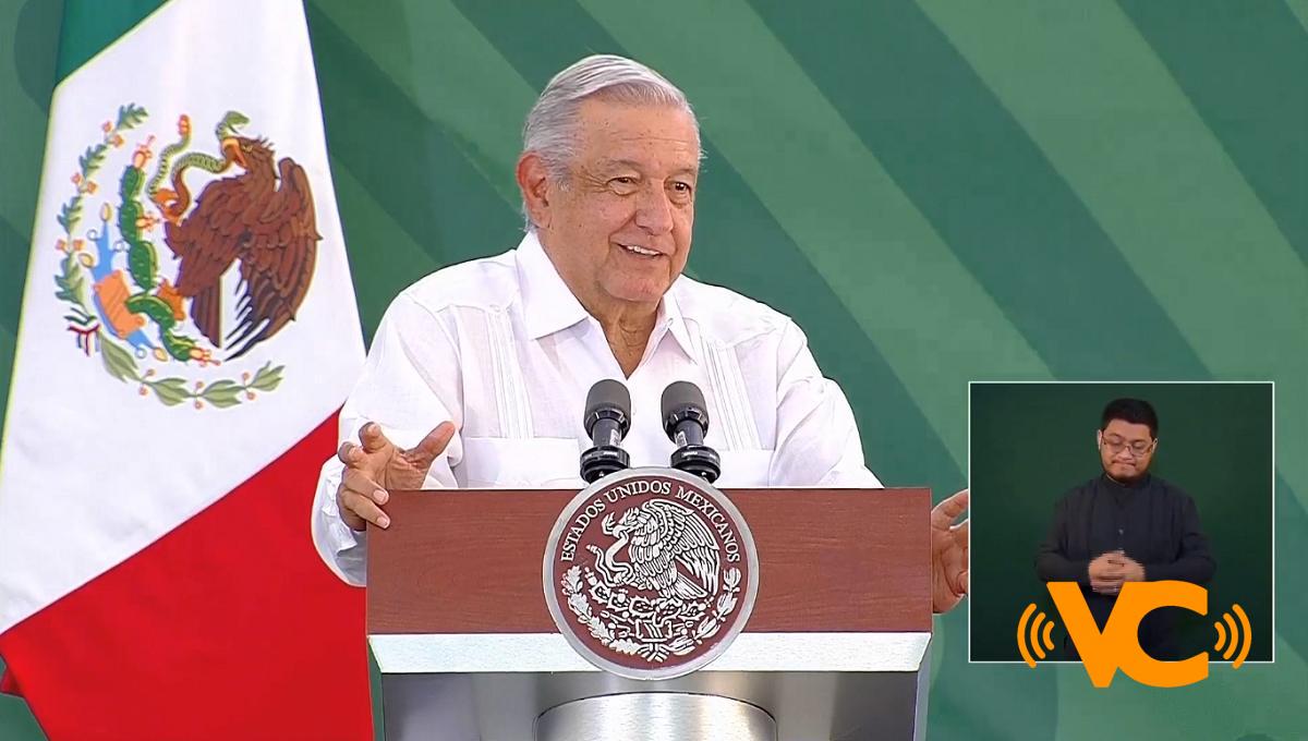 “Hay cenotes, selva con flora, playas, ríos”: AMLO presume ruta del Tren Maya “Hay cenotes, selva con flora, playas, ríos”: AMLO presume ruta del Tren Maya