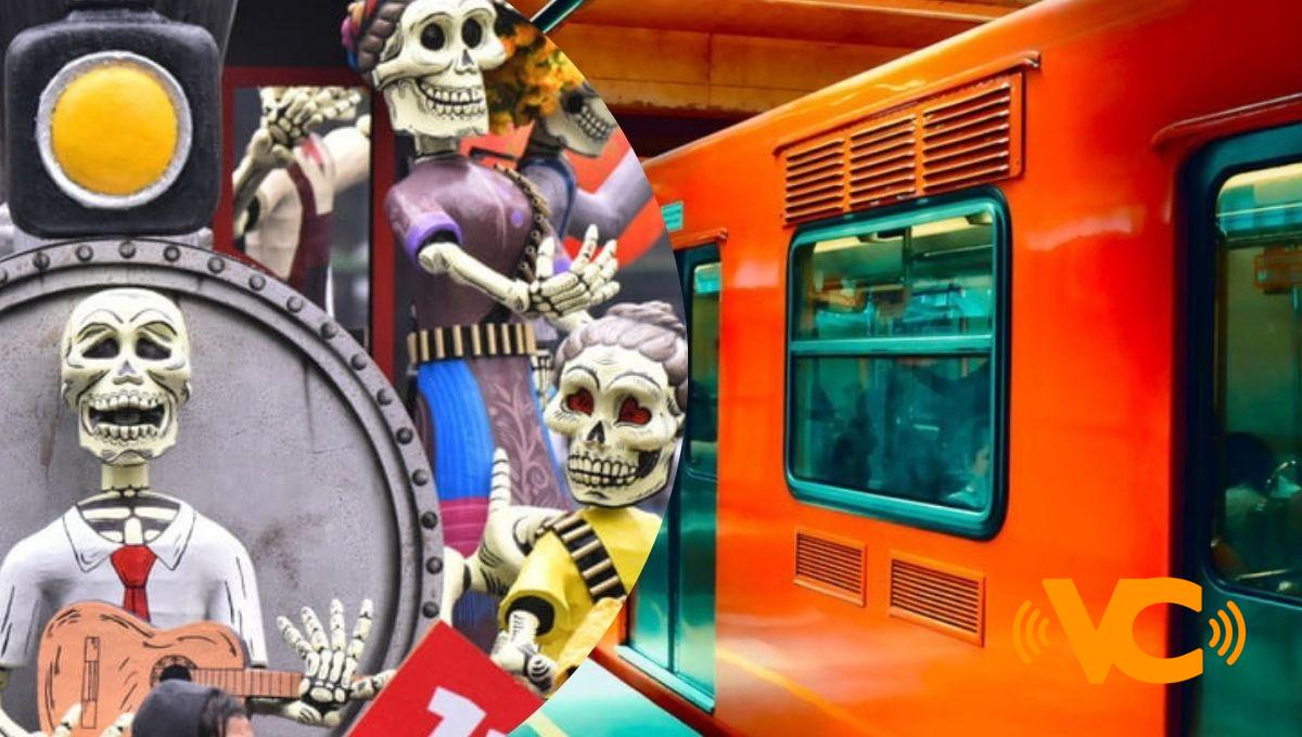 ¿Qué estaciones del Metro CDMX cerrarán el 31 de octubre por el Desfile de Día de Muertos?