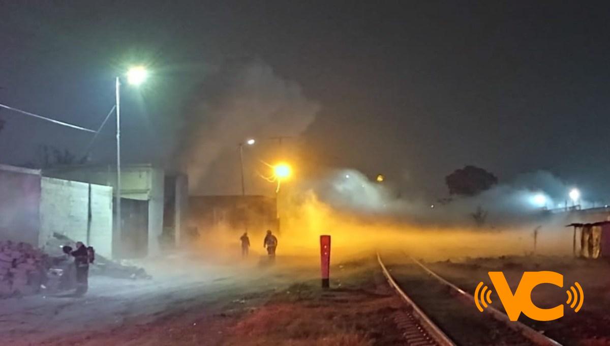 ¡Pánico en San Pablo Xochimehuacan! Explota toma clandestina de gas LP (VIDEO)