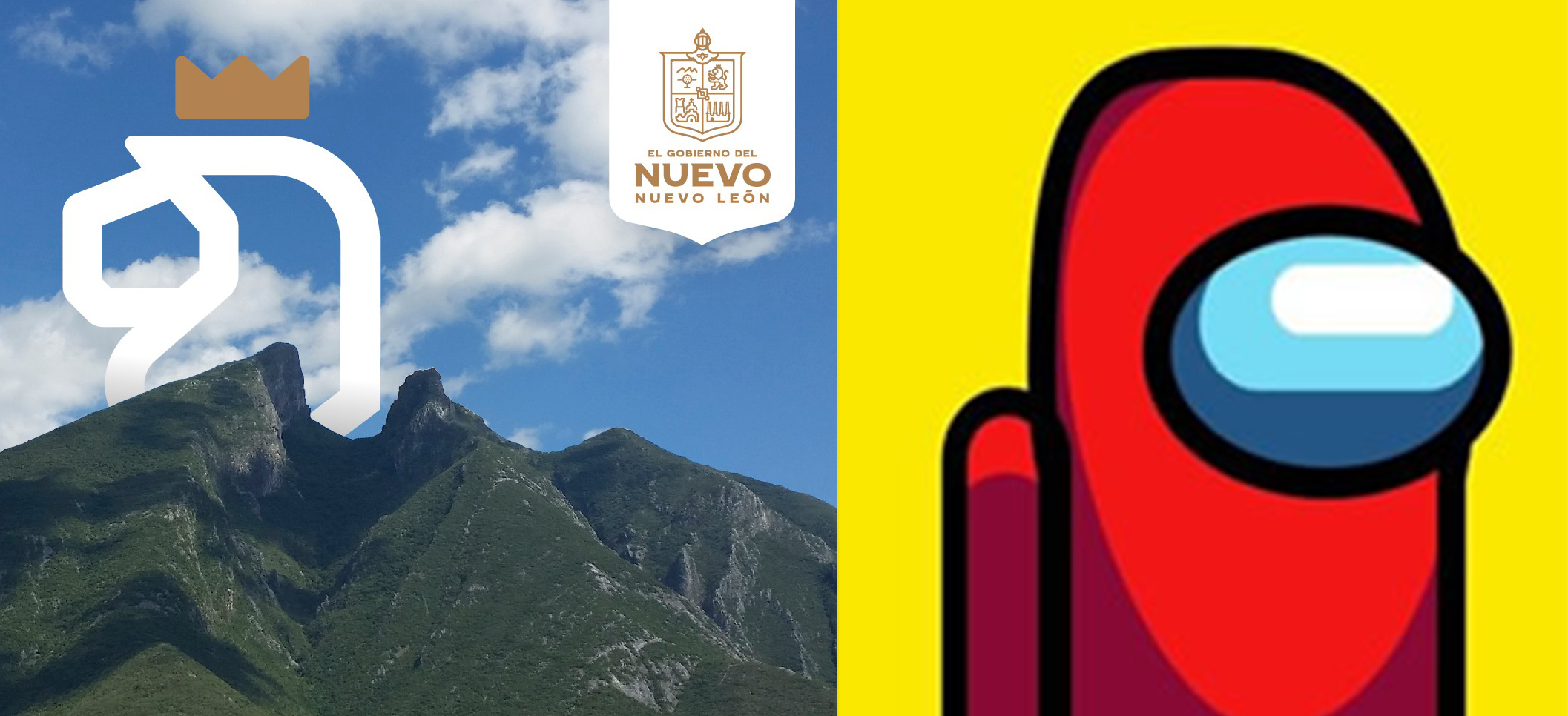 Llueven memes por el nuevo logo del Gobierno de Nuevo León con Samuel García