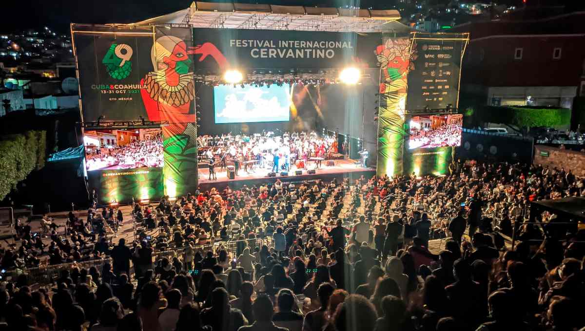 Festival Internacional Cervantino vuelve a ser presencial tras más de un año de pandemia Festival Internacional Cervantino vuelve a ser presencial tras más de un año de pandemia
