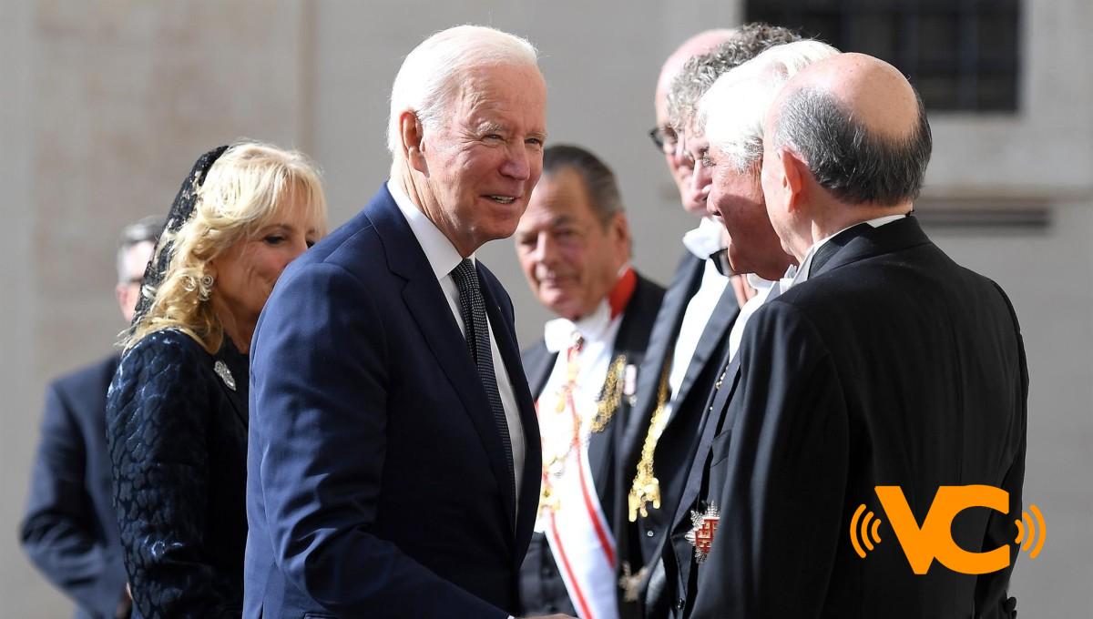 Papa Francisco y Joe Biden charlan más de una hora en histórico encuentro en el Vaticano Papa Francisco y Joe Biden charlan más de una hora en histórico encuentro en el Vaticano