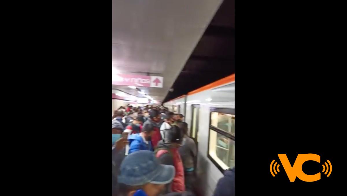Línea 1 del Metro: Usuarios causaron una riña que provocó retrasos en el transporte Línea 1 del Metro: Usuarios causaron una riña que provocó retrasos en el transporte