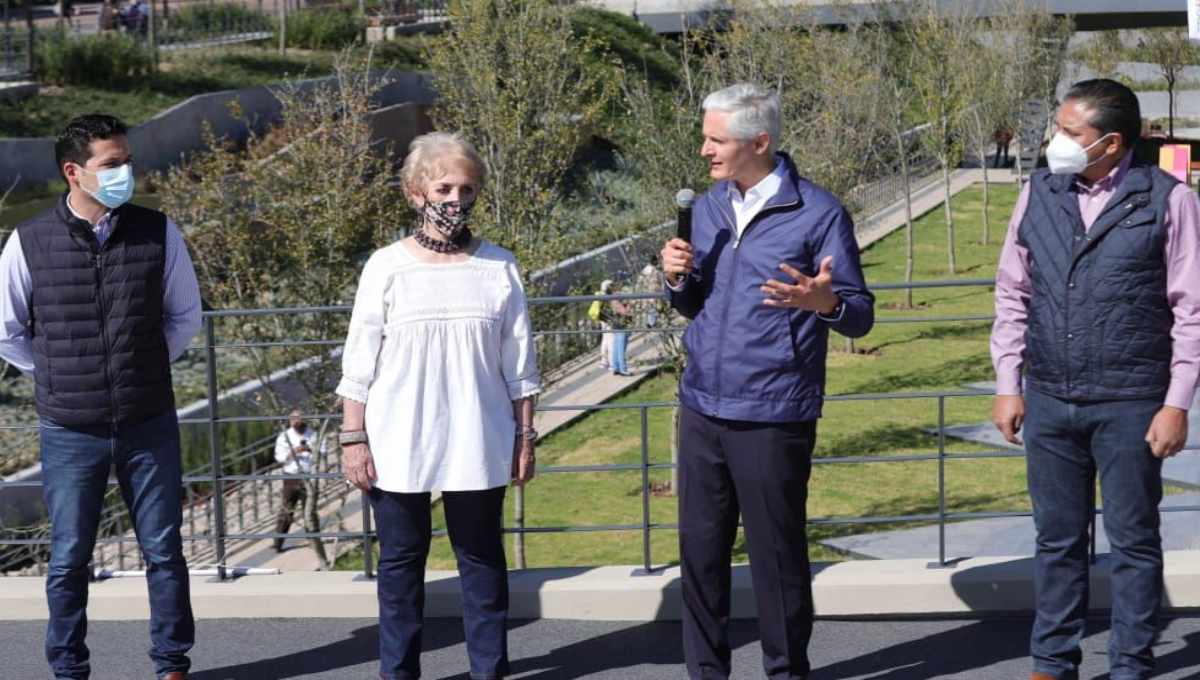 Inaugura Alfredo del Mazo el Parque de la Ciencia Fundadores en Toluca