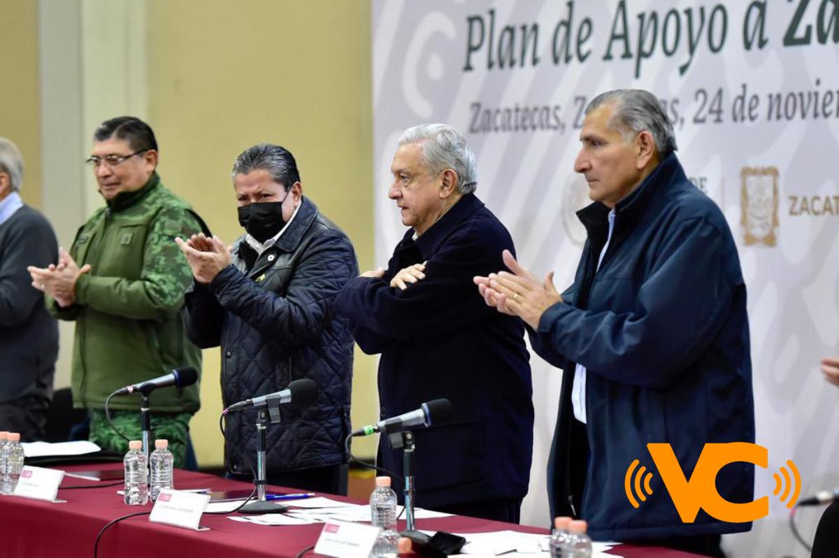 AMLO visita Zacatecas, entidad que suma más de mil 300 homicidios en 2021 AMLO visita Zacatecas, entidad que suma más de mil 300 homicidios en 2021