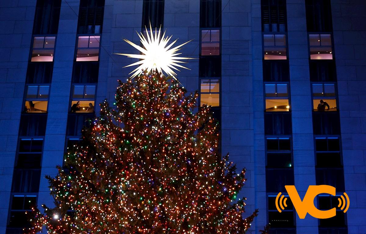 Árbol de Navidad del Rockefeller Center llega a Nueva York (Fotos)