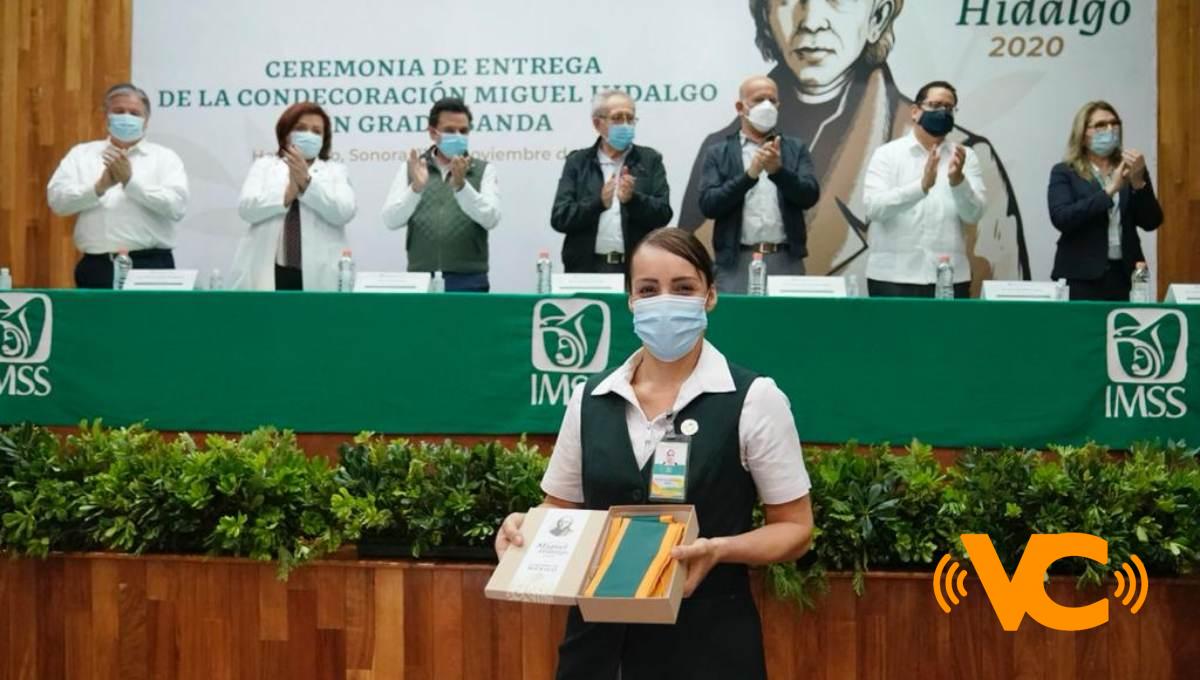IMSS reconoce a empleados de salud de Sonora por su labor en la pandemia del COVID-19 IMSS reconoce a empleados de salud de Sonora por su labor en la pandemia del COVID-19