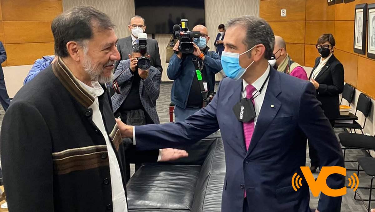“Por racista, clasista y majadero”, Noroña pide a Córdova renunciar al INE (VIDEO)