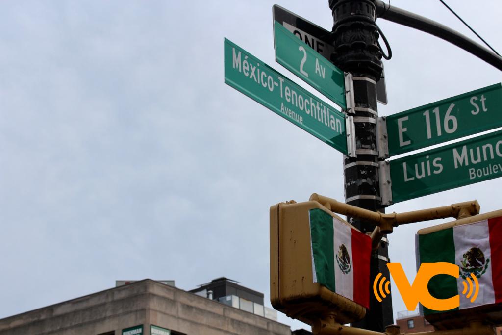 Inauguran calle ‘México-Tenochtitlan’ en Manhattan, Nueva York Inauguran calle ‘México-Tenochtitlan’ en Manhattan, Nueva York