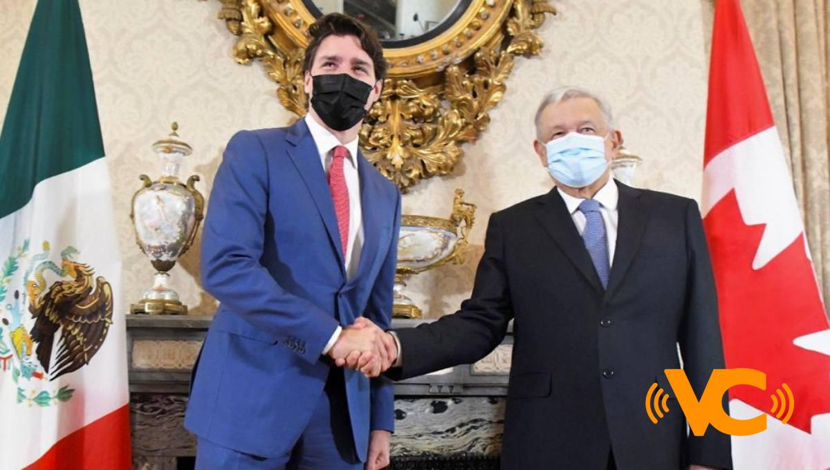 Acuerdan AMLO y Trudeau avanzar en una integración económica más incluyente Acuerdan AMLO y Trudeau avanzar en una integración económica más incluyente
