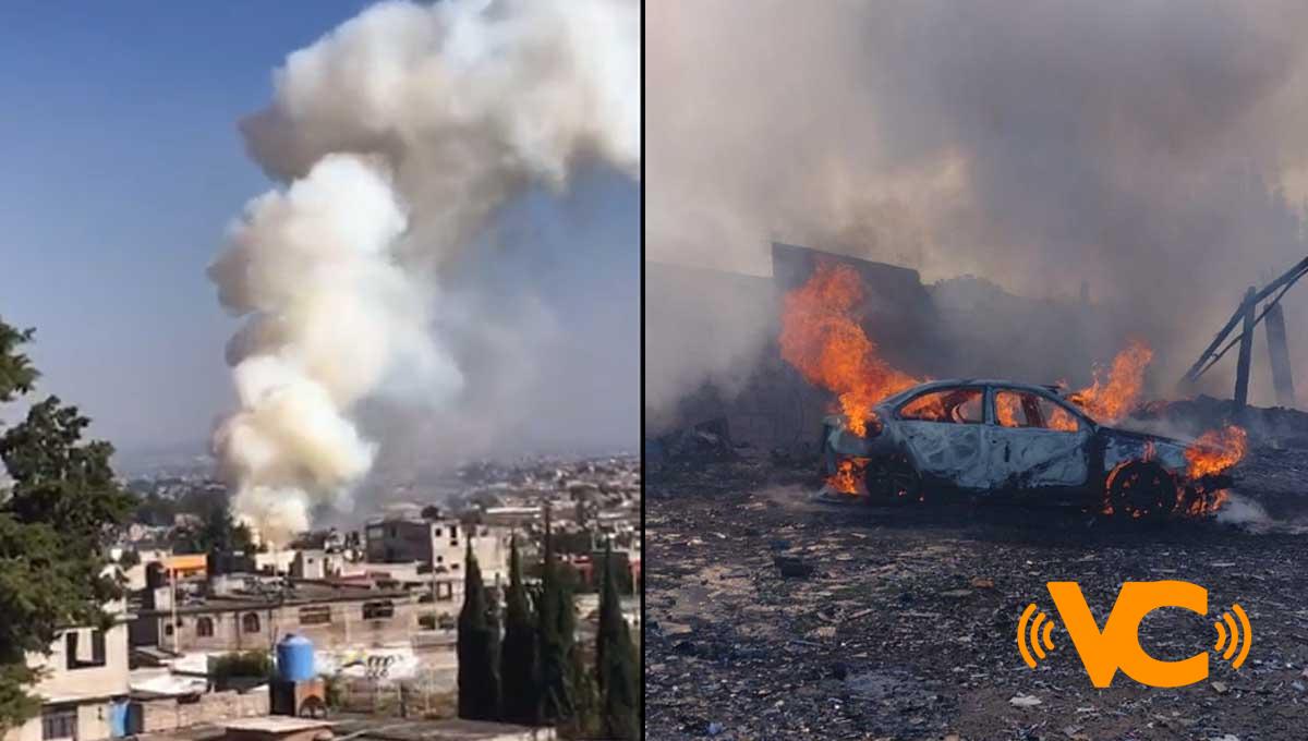 Otra vez, explota pirotecnia en inmueble de Tultepec (VIDEOS) Otra vez, explota pirotecnia en inmueble de Tultepec (VIDEOS)