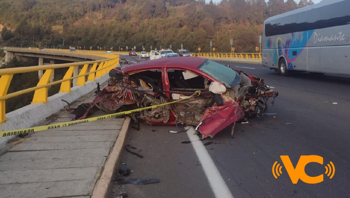 ¡Fatídico accidente! Hombre y “lomito” pierden la vida en la autopista México Toluca ¡Fatídico accidente! Hombre y “lomito” pierden la vida en la autopista México Toluca