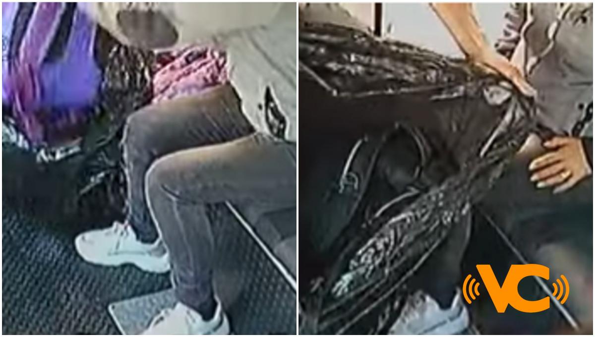 En una bolsa negra de basura, asaltante se lleva pertenencias robadas a pasajeros de combi En una bolsa negra de basura, asaltante se lleva pertenencias robadas a pasajeros de combi