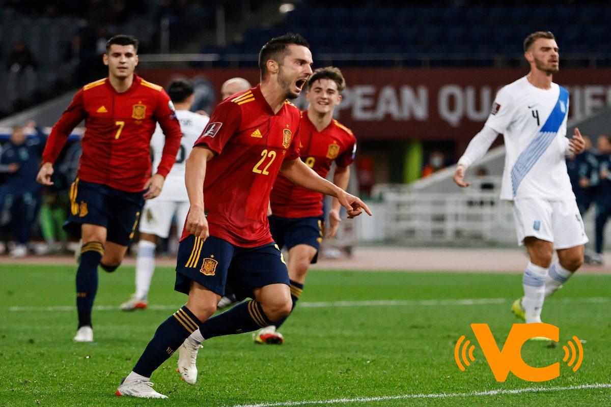 España se acerca al mundial de Catar tras derrotar a Grecia en las Eliminatorias Mundialistas España se acerca al mundial de Catar tras derrotar a Grecia en las Eliminatorias Mundialistas