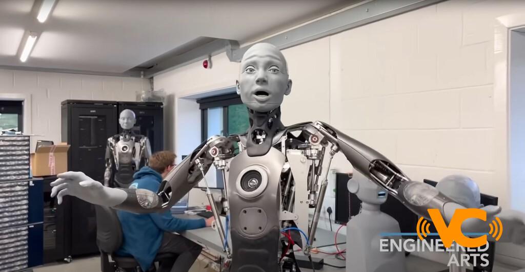 No es CGI de una película, es Ameca: un perturbador robot humanoide que representa expresiones faciales como ningún otro No es CGI de una película, es Ameca: un perturbador robot humanoide que representa expresiones faciales como ningún otro