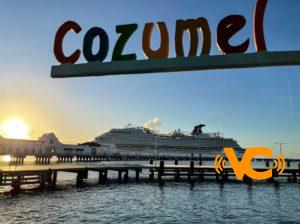 Cozumel cierra el año con más de 100 cruceros en diciembre