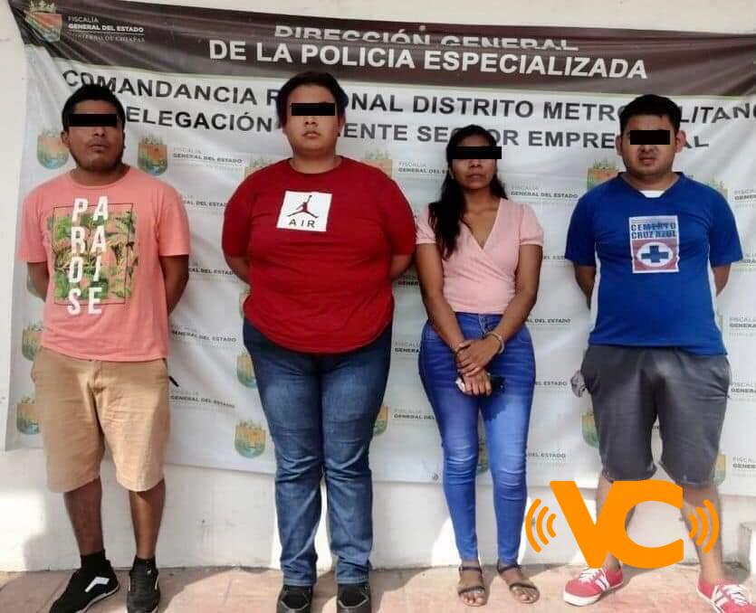 En Tuxtla detienen a veracruzanos por asaltos, fraudes con tarjetas y cristalazos a vehículos En Tuxtla detienen a veracruzanos por asaltos, fraudes con tarjetas y cristalazos a vehículos
