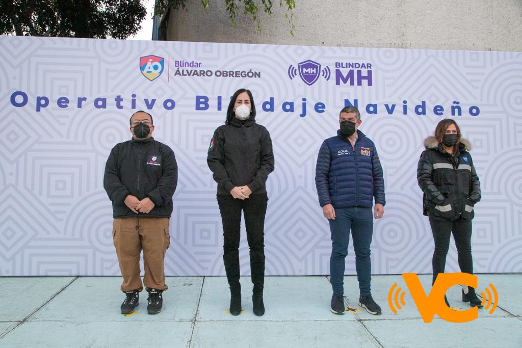 Miguel Hidalgo y Álvaro Obregón inician operativo blindaje navideño Miguel Hidalgo y Álvaro Obregón inician operativo blindaje navideño