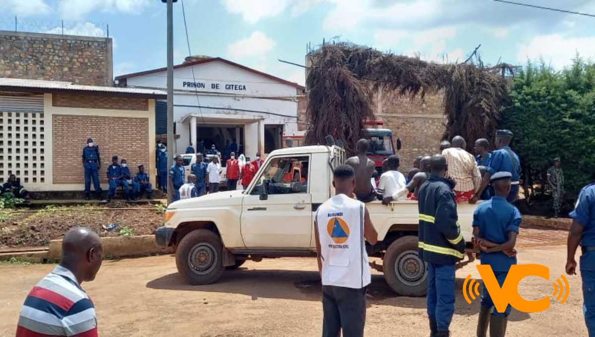Incendio en cárcel de Burundi deja 38 presos muertos Incendio en cárcel de Burundi deja 38 presos muertos