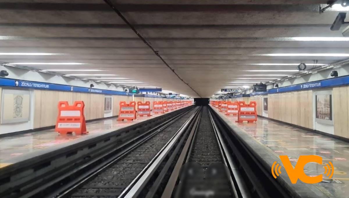 ¡Toma precauciones!: el Metro reporta cierre de la estación Zócalo-Tenochtitlán