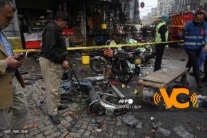 Al menos dos muertos y 22 heridos por la explosión de una bomba en Pakistán Al menos dos muertos y 22 heridos por la explosión de una bomba en Pakistán