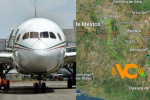 El Avión Presidencial está en movimiento