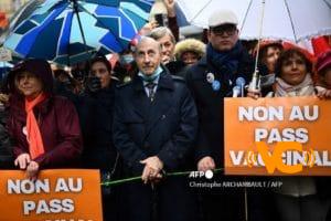 Crece movilización en Francia contra el pasaporte de vacunación antiCovid Crece movilización en Francia contra el pasaporte de vacunación antiCovid