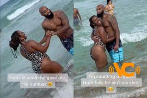 VIDEO. Mujer pide en TikTok localizar a hombre que coqueteó con ella en la playa…¡¡¡era casado!!! VIDEO. Mujer pide en TikTok localizar a hombre que coqueteó con ella en la playa…¡¡¡era casado!!!