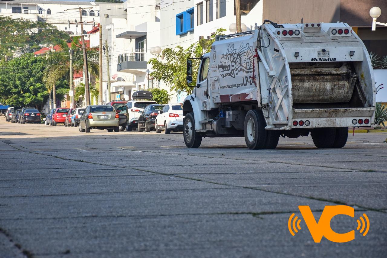 Trabaja Limpia Pública en regularización de servicio de recolección de desechos en Coatzacoalcos