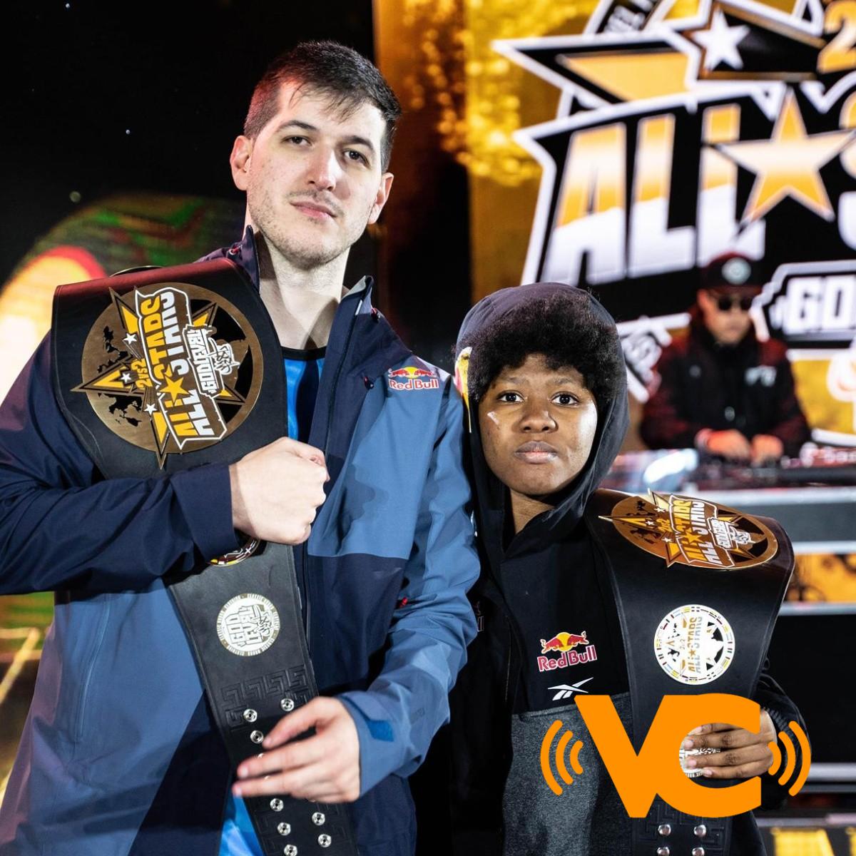 Chuty y Marithea campeones de God Level All Stars Chuty y Marithea campeones de God Level All Stars
