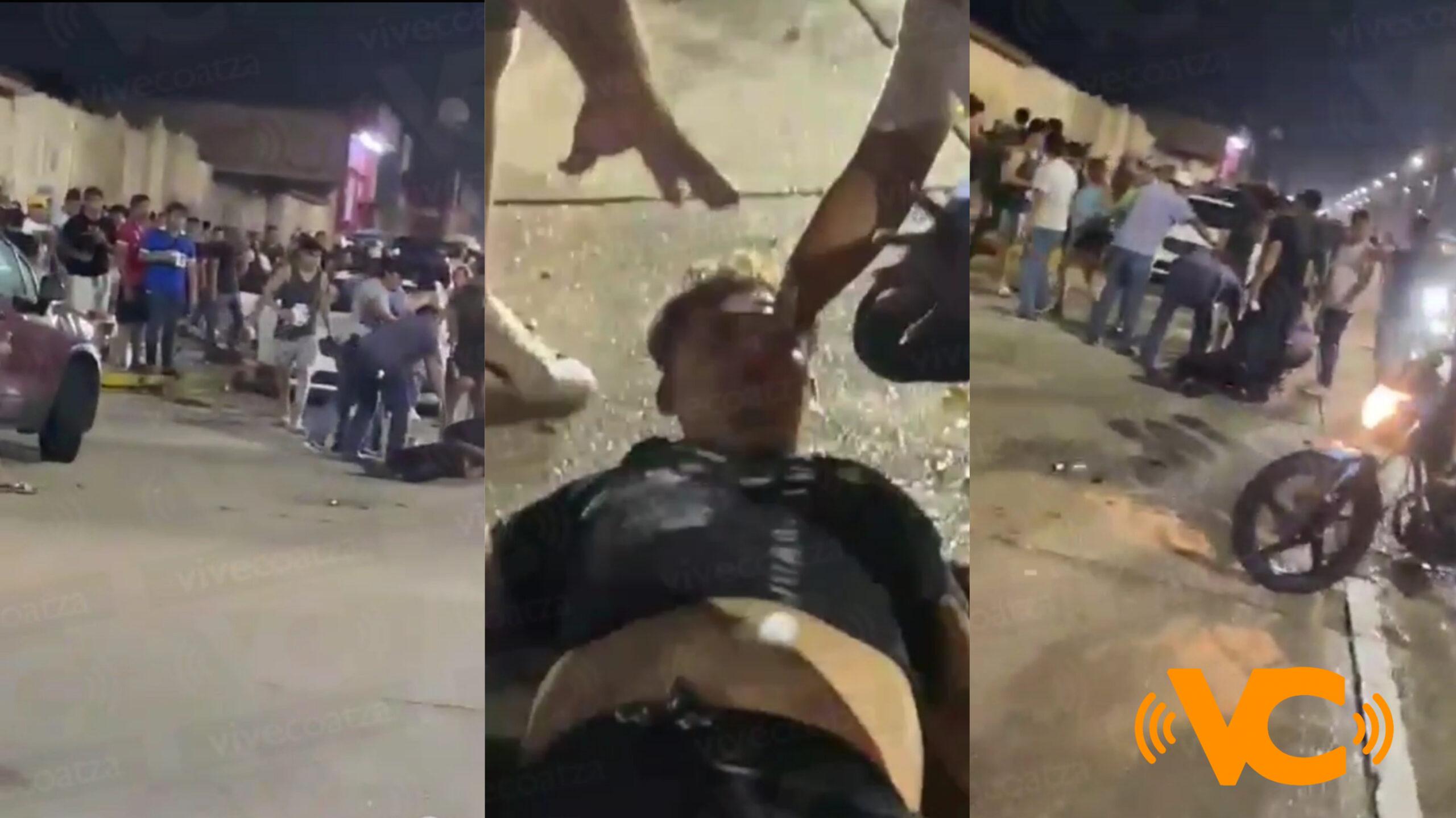 (VIDEO) ¡Al vato le pegaron un v#r$%&zo! Regresan las batallas campales al malecón de Coatzacoalcos, esta semana santa (VIDEO) ¡Al vato le pegaron un v#r$%&zo! Regresan las batallas campales al malecón de Coatzacoalcos, esta semana santa