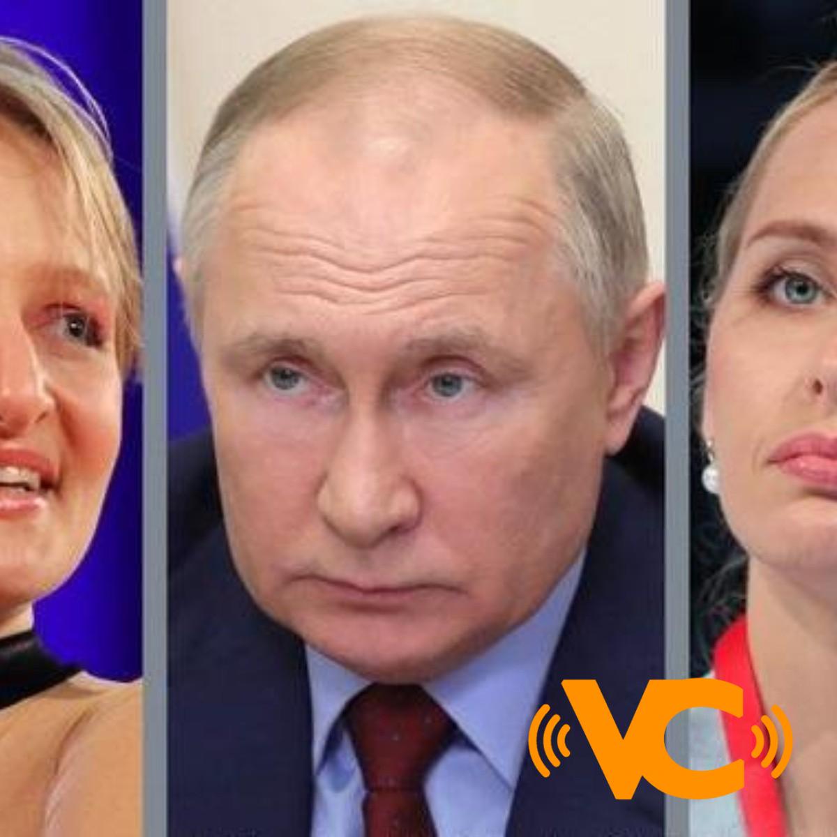 Unión Europea sanciona a hijas de Vladimir Putin por operación de Rusia en Ucrania