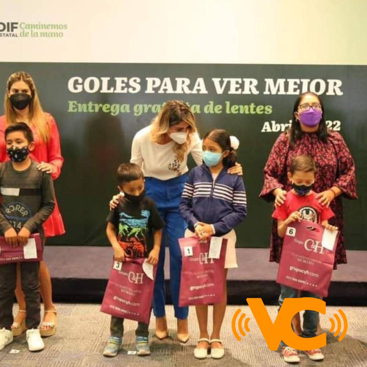 DIF estatal entregó lentes a más de 700 menores en San Luis Potosí