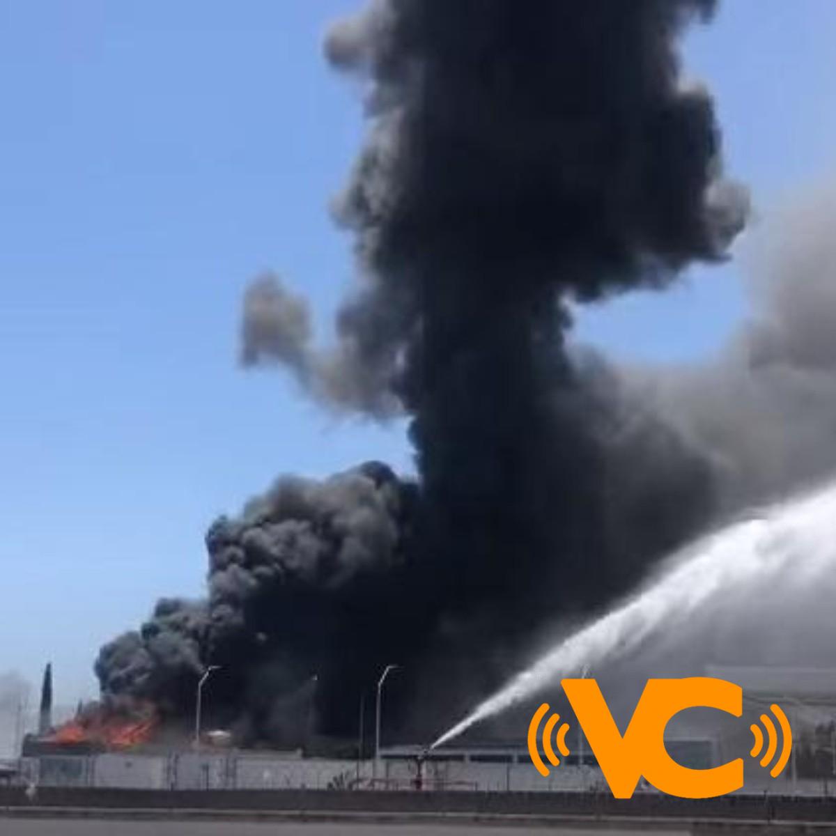 Registro de explosiones en Complejo Industrial de Chihuahua Registro de explosiones en Complejo Industrial de Chihuahua