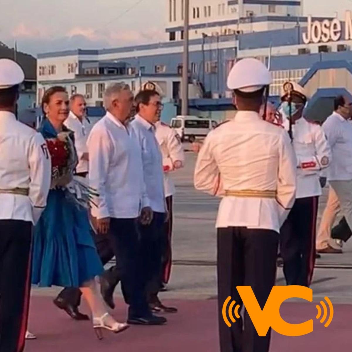 AMLO llega a Cuba para seguir su gira internacional; se reunirá con Díaz-Canel AMLO llega a Cuba para seguir su gira internacional; se reunirá con Díaz-Canel