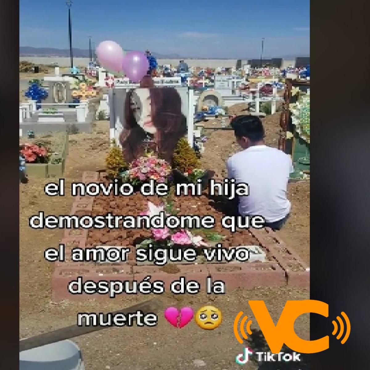 Joven conmueve redes sociales al visitar la tumba de su exnovia Joven conmueve redes sociales al visitar la tumba de su exnovia