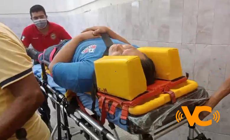 Tráiler lesiona a individuo, en Coatzacoalcos. Tráiler lesiona a individuo, en Coatzacoalcos.