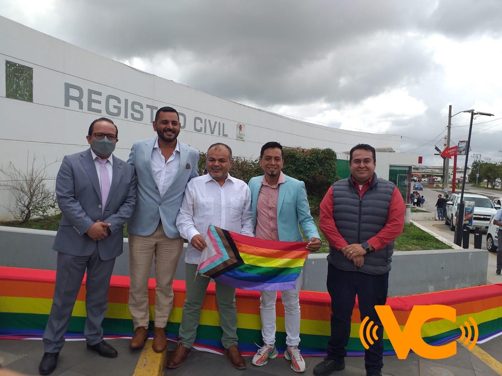 Primera boda LGBT+ en Xalapa Primera boda LGBT+ en Xalapa