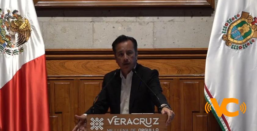 «Con o sin orden de aprensión, vamos por  los delincuentes». Cuitláhuac García habla de la seguridad en Veracruz.