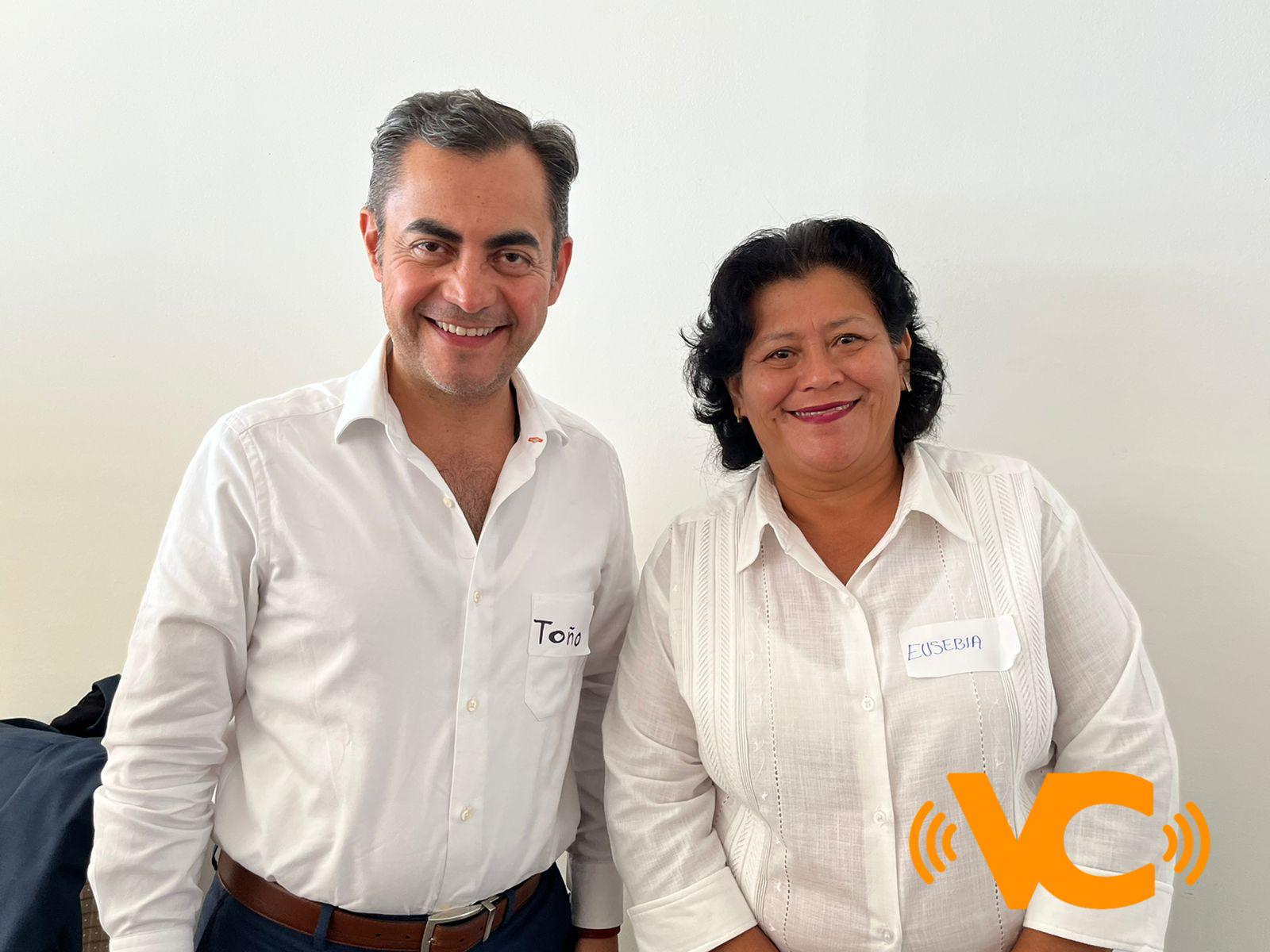 Respaldarán Eusebia Cortés y Toño Luna políticas públicas que detonen la economía del sur de Veracruz