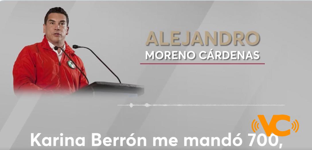 Se revela un nuevo audio que expone las actividades ilícitas de Alejandro Moreno Cárdenas (+Video) Se revela un nuevo audio que expone las actividades ilícitas de Alejandro Moreno Cárdenas (+Video)