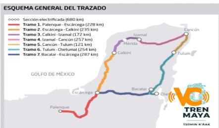 López Obrador anuncia su gira por el sureste del país para supervisar las obras del Tren Maya