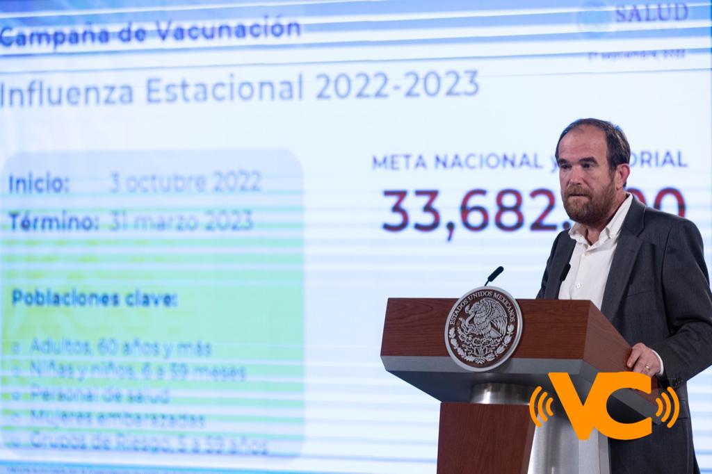 La temporada de vacunación contra la influenza estacional iniciará el 3 de Octubre La temporada de vacunación contra la influenza estacional iniciará el 3 de Octubre