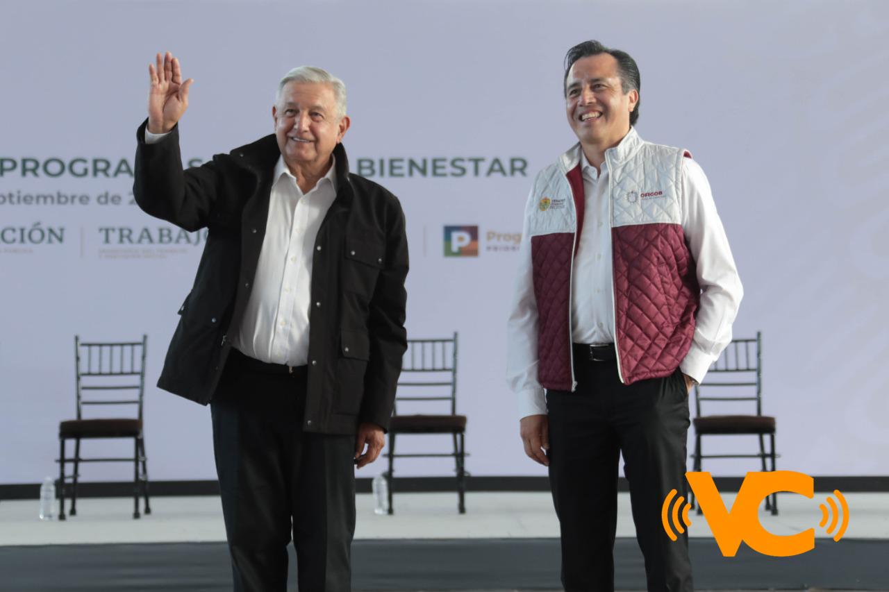 López Obrador reconoce el trabajo de Cuitlahuac García y de Victor Castro López Obrador reconoce el trabajo de Cuitlahuac García y de Victor Castro