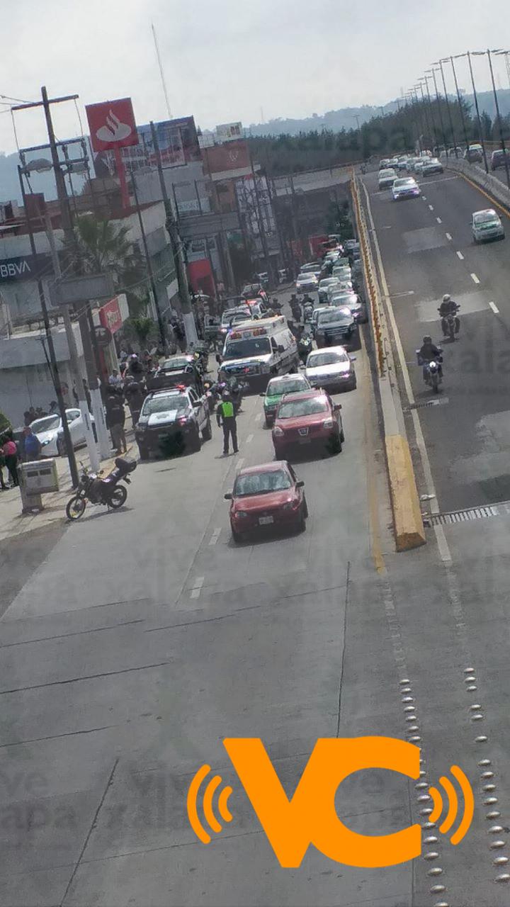 Sujeto es agredido a balazos en Xalapa Sujeto es agredido a balazos en Xalapa